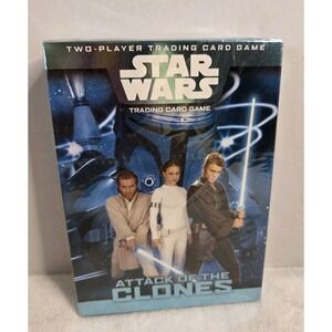 Star Wars 2002 Factory Sealed Trading Card Game Attack Of The Clones 2 Player